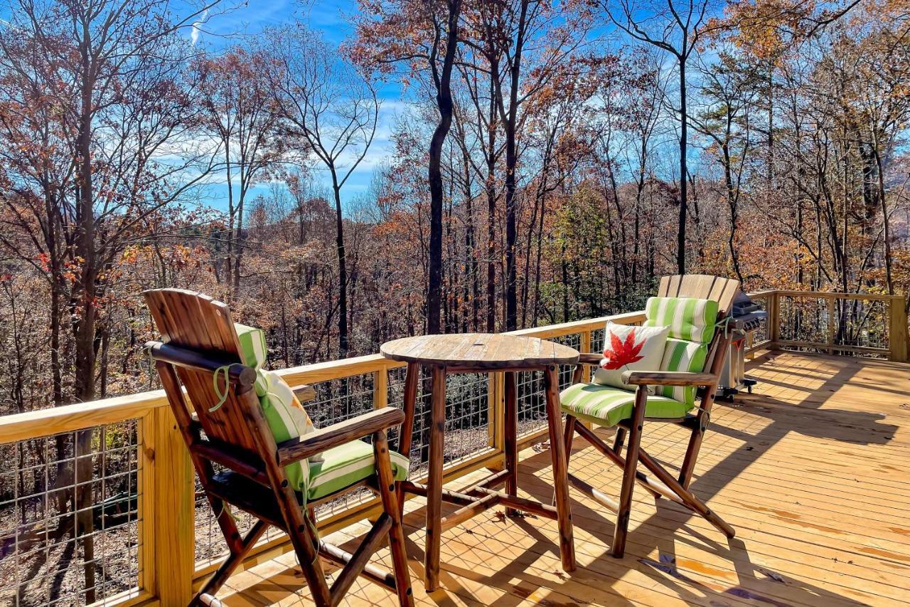 エリジェイ Rustic Mountain Cabinヴィラ エクステリア 写真